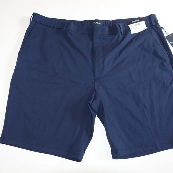 Jos. A. Bank Men's Warp Stretch Tailored Fit Shorts Size 44 NWT Navy Blue - Picture 2 of 6
